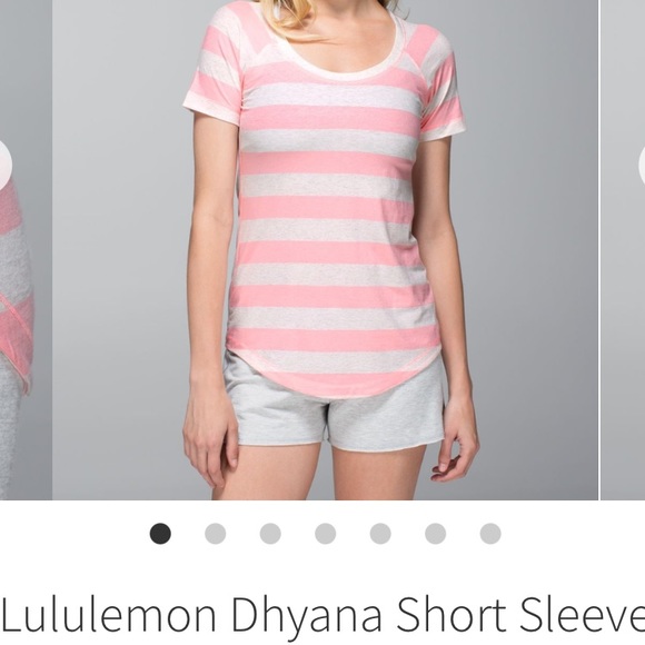 Lululemon Dhyana short sleeve size 8 - Picture 1 of 8